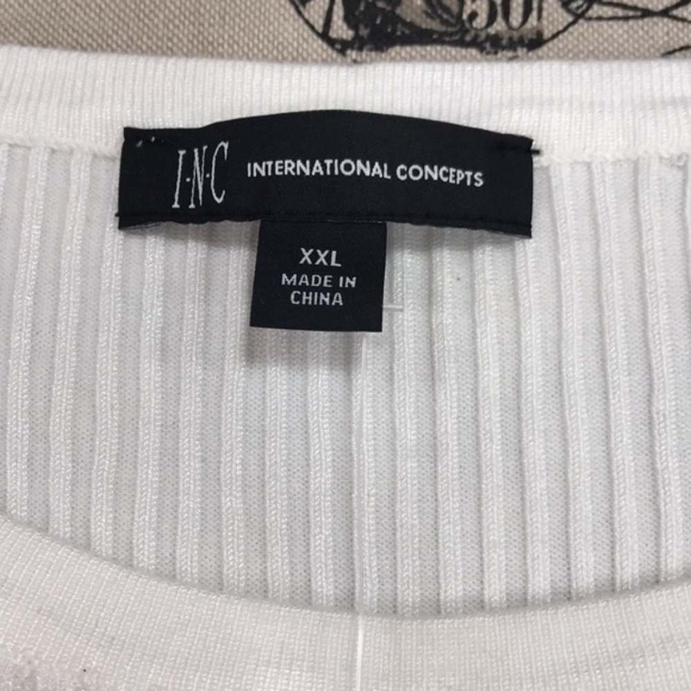 Inc Sequined Ribbed Sweater - Picture 5 of 7